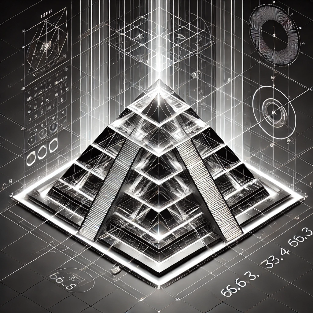Troanary Computing Pyramid Test Ratios