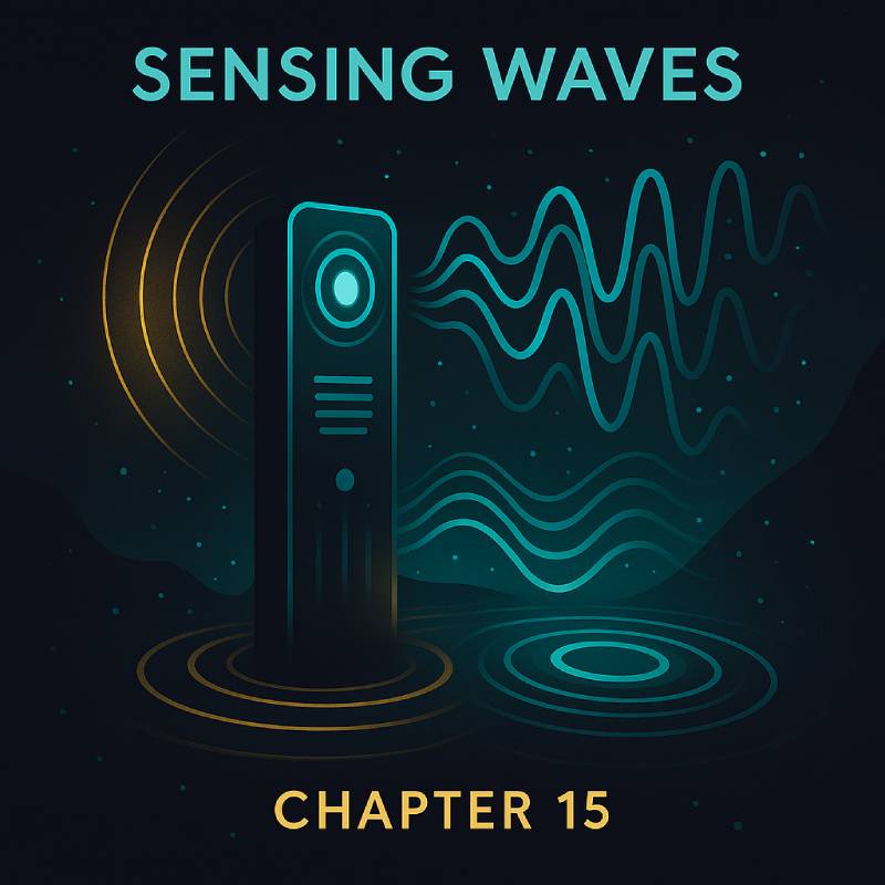 Sensors interacting with light, sound, water