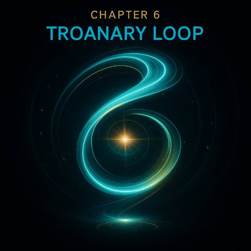 Spiral loop symbolising recursive awareness