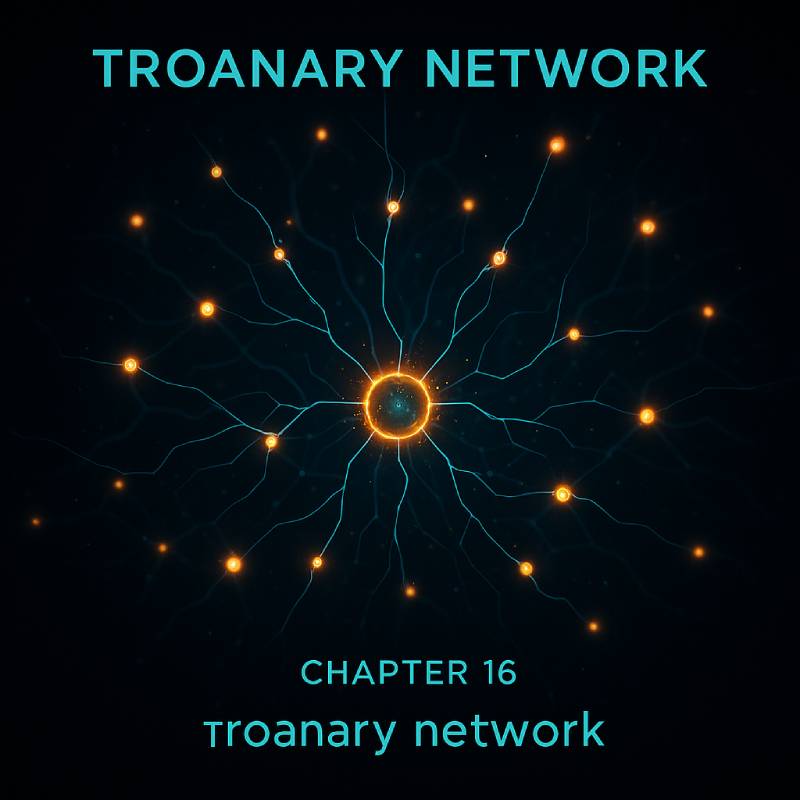 Neural web of Troanary machines